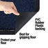 Arran Door Mat - Blue